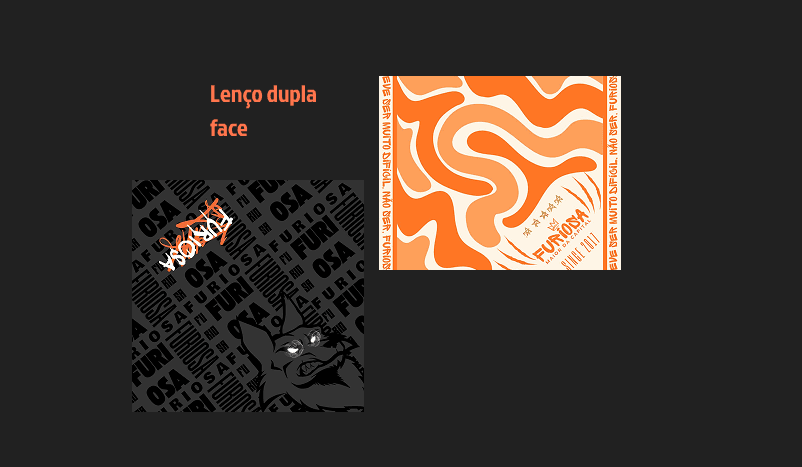 Foto do produto Lenço dupla face