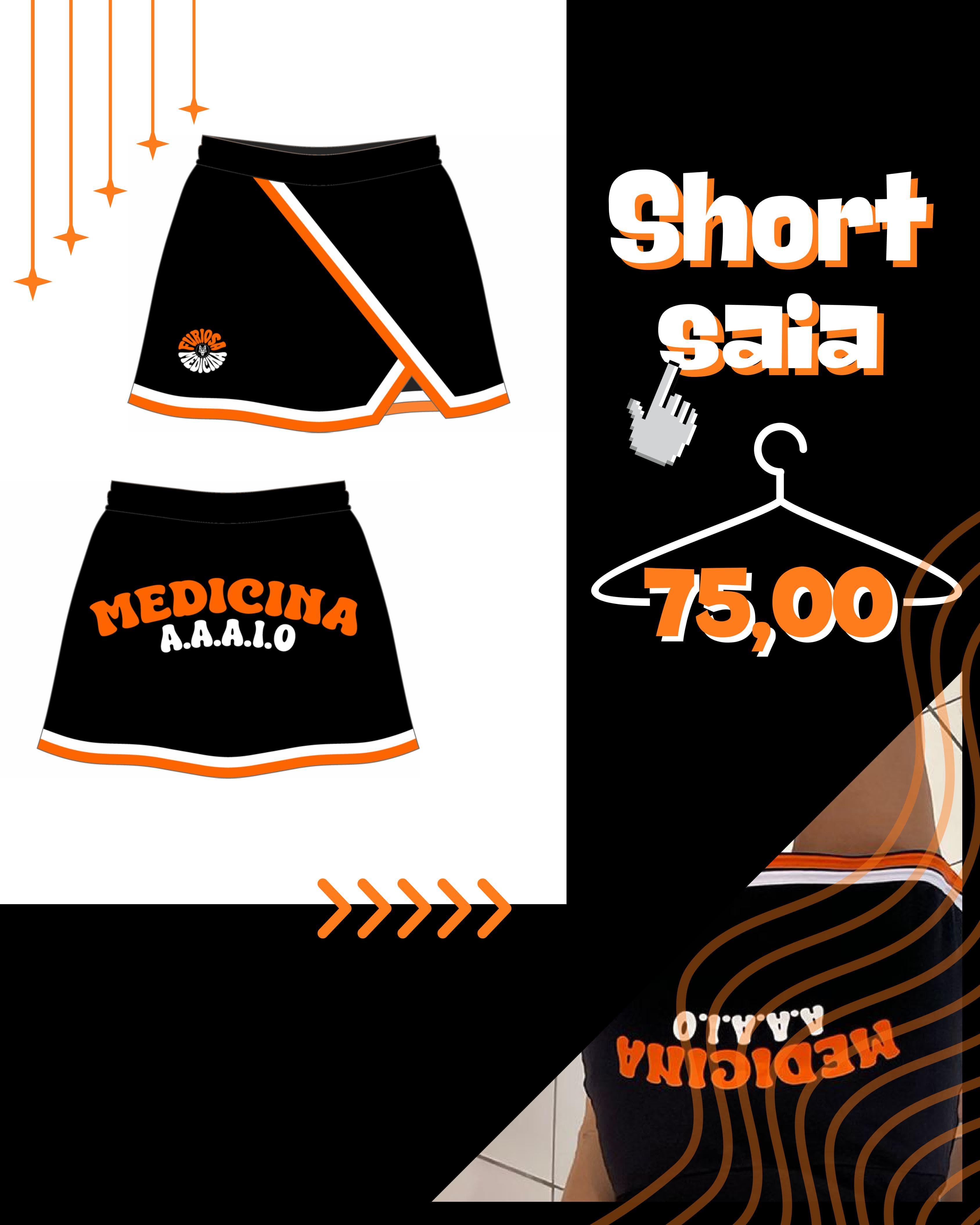 Foto do produto Short Saia