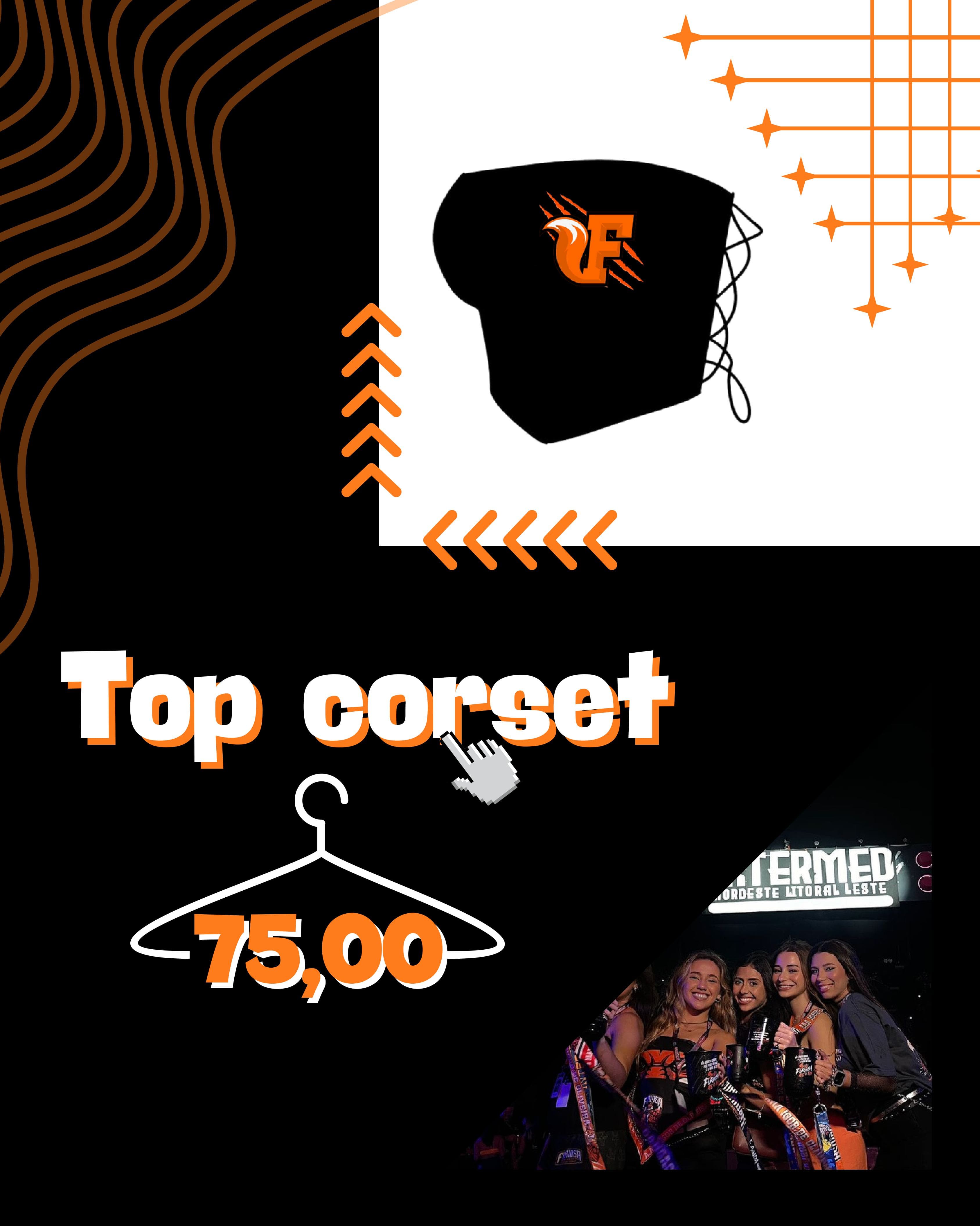 Foto do produto Top Corset